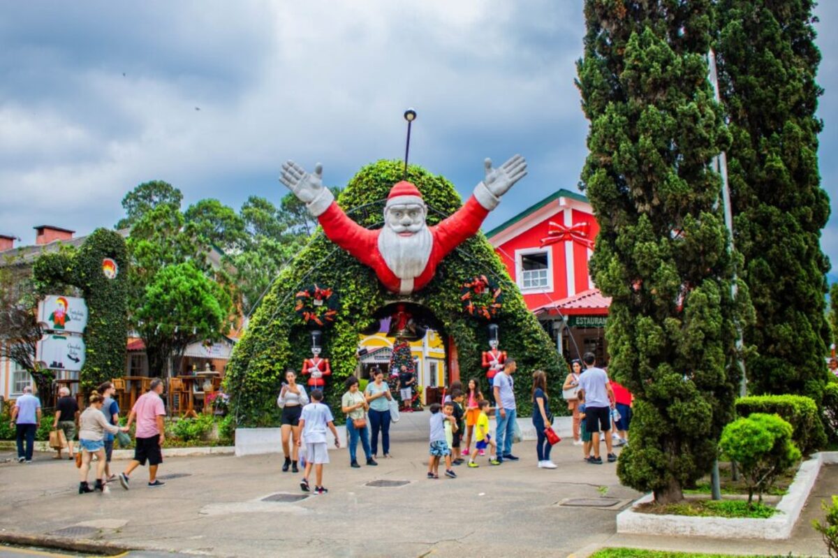 Casa do Papai Noel, em Penedo - Divulgação/ND