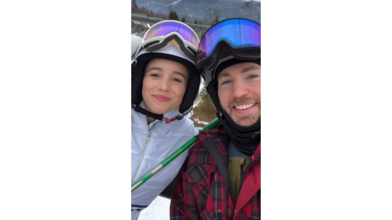 Chris Evans e Alba Baptista. - Redes sociais/Reprodução/ND