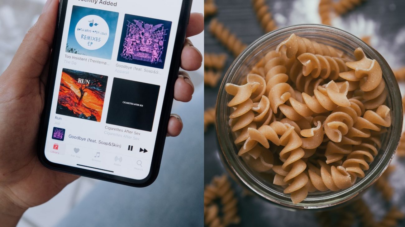 Com a playlist certa, seu macarrão sai no ponto ideal e sem erro