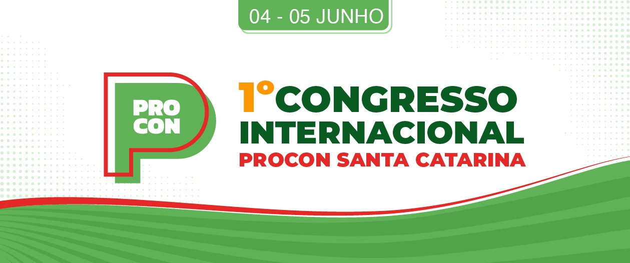 O 1º Congresso Internacional do Procon SC ocorre nos dias 4 e 5 de junho, no CIC, em Florianópolis - Foto: Divulgação/ND