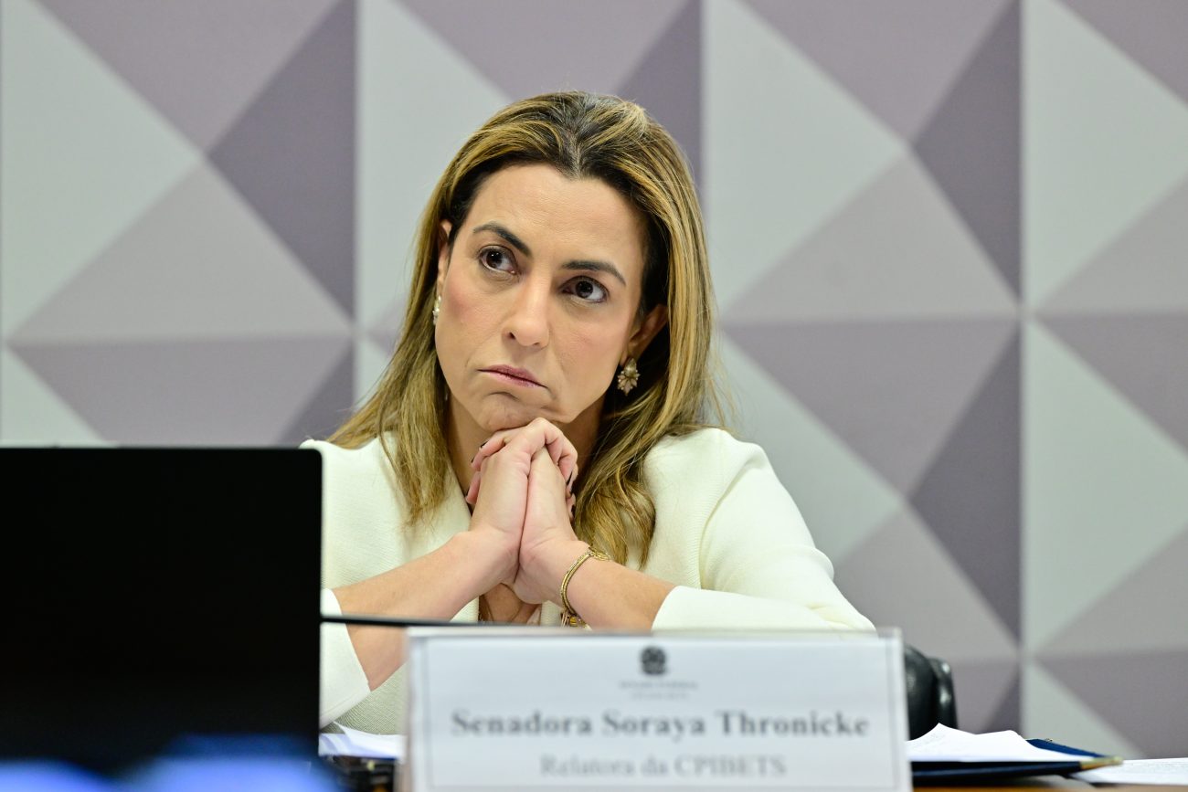 A relatora da CPI das Bets, senadora Soraya Thronicke (Podemos-MS). Foto: Geraldo Magela/Agência Senado