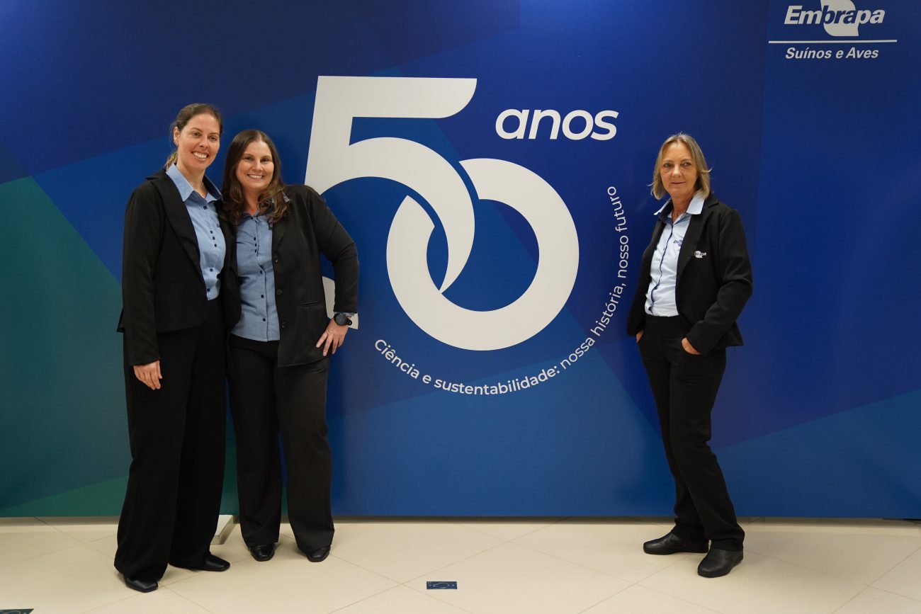 Embrapa Suínos e Aves celebra 50 anos de pesquisa em SC - Divulgação/Embrapa/ND