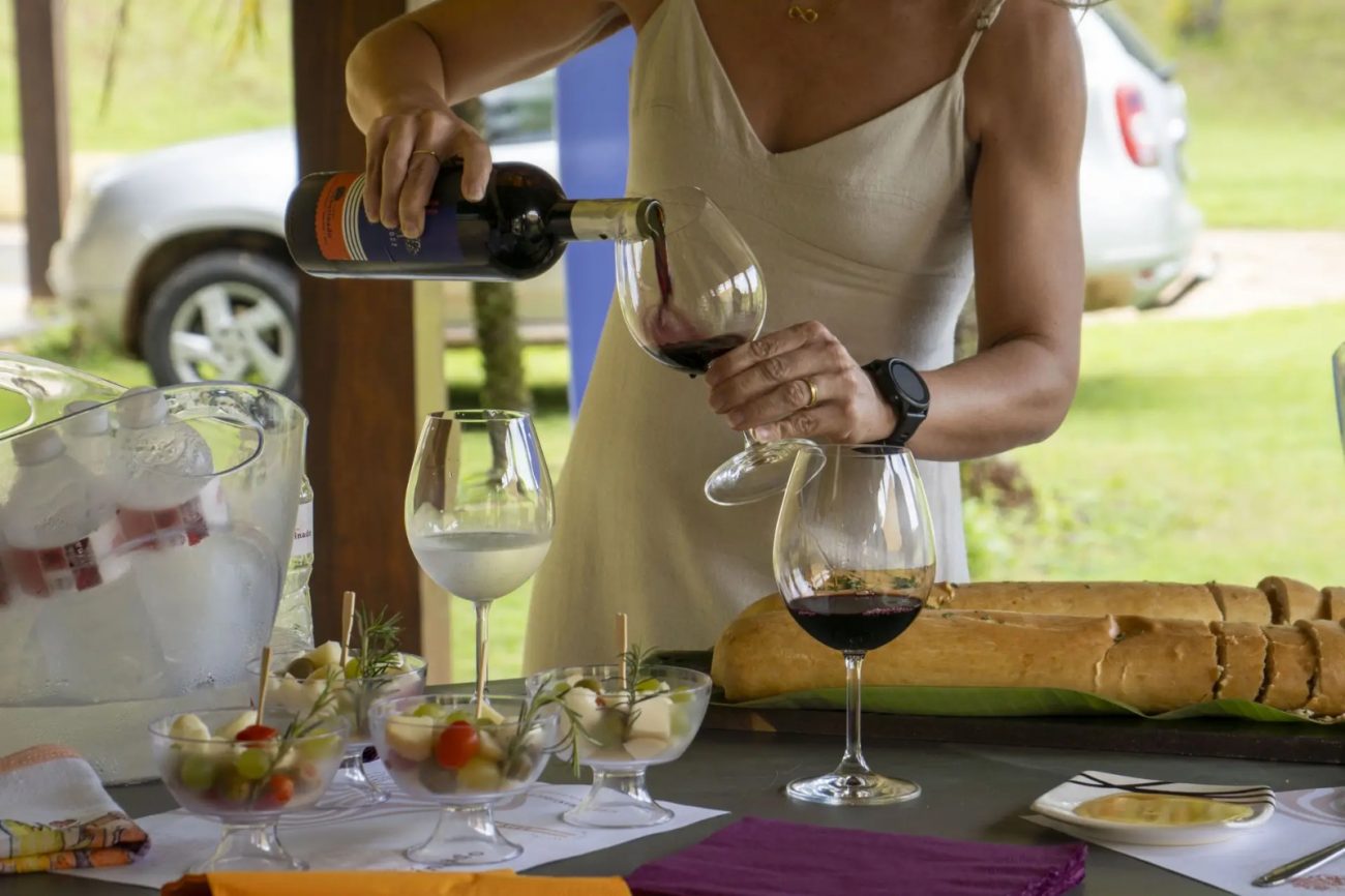 vinho em Espírito Santo do Pinhal