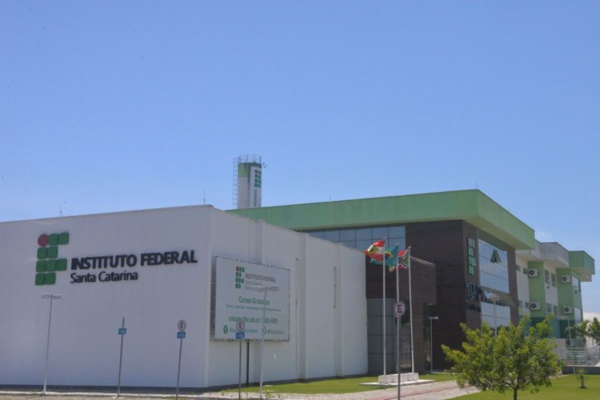 Fachada do IFSC (Instituto Federal de Santa Catarina)