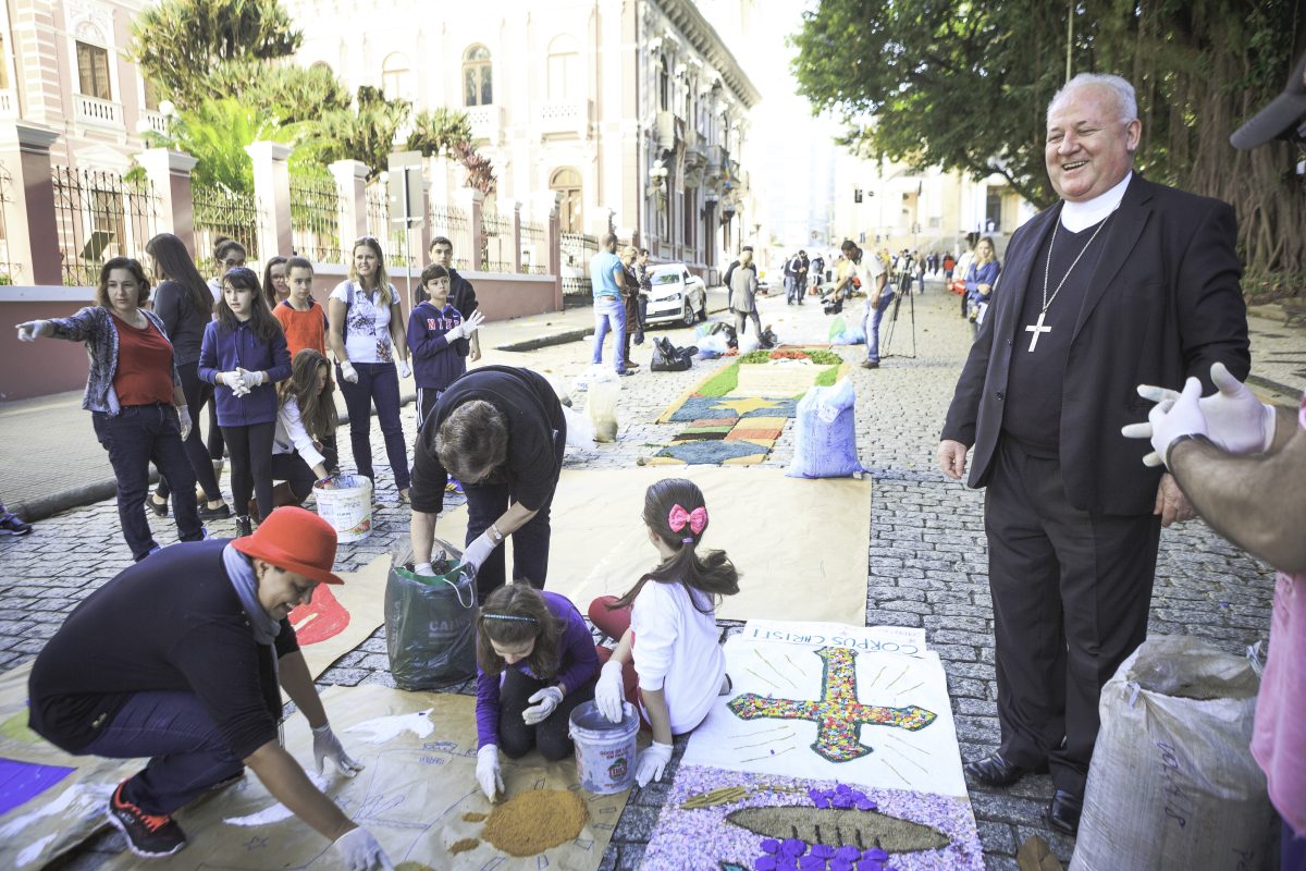 Feriado de Corpus Christi repete tradição secular em Florianópolis Feriado de Corpus Christi repete tradição secular em Florianópolis