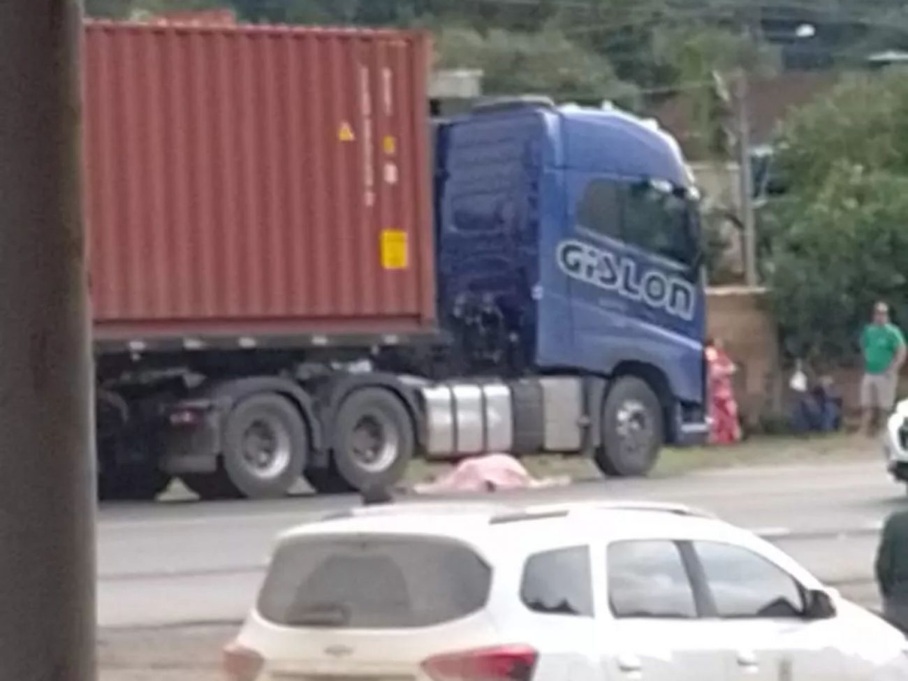 Vídeo flagra momento exato de atropelamento fatal na BR‑470