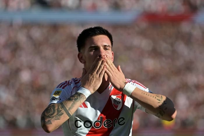 Franco Mastantuono é a joia do River Plate – Foto: River Plate/Divulgação