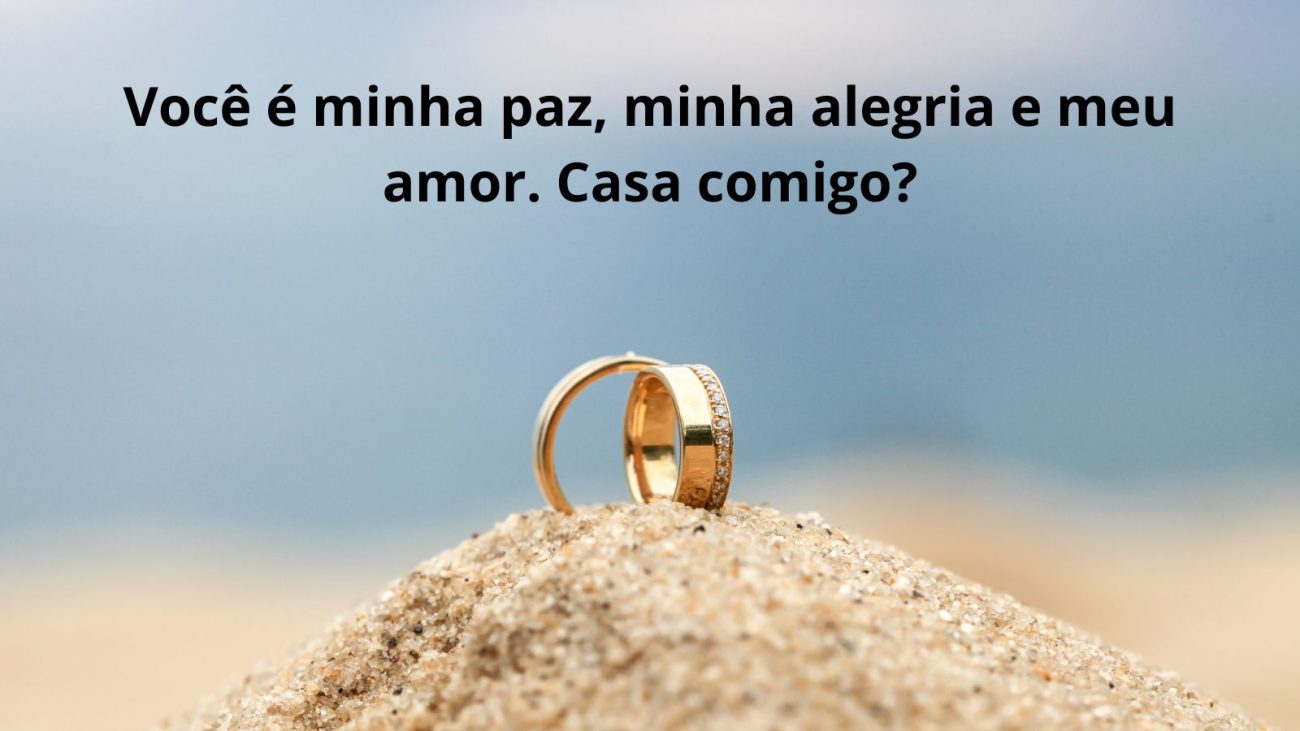 Frases para pedidos de casamento inesquecíveis e cheios de emoção - Arte/Yasmin Mior/ND