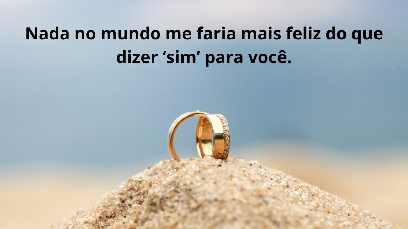 Frases para pedidos de casamento inesquecíveis e cheios de emoção - Arte/Yasmin Mior/ND