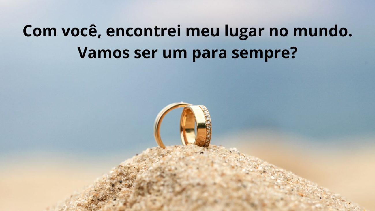 Frases para pedidos de casamento inesquecíveis e cheios de emoção - Arte/Yasmin Mior/ND