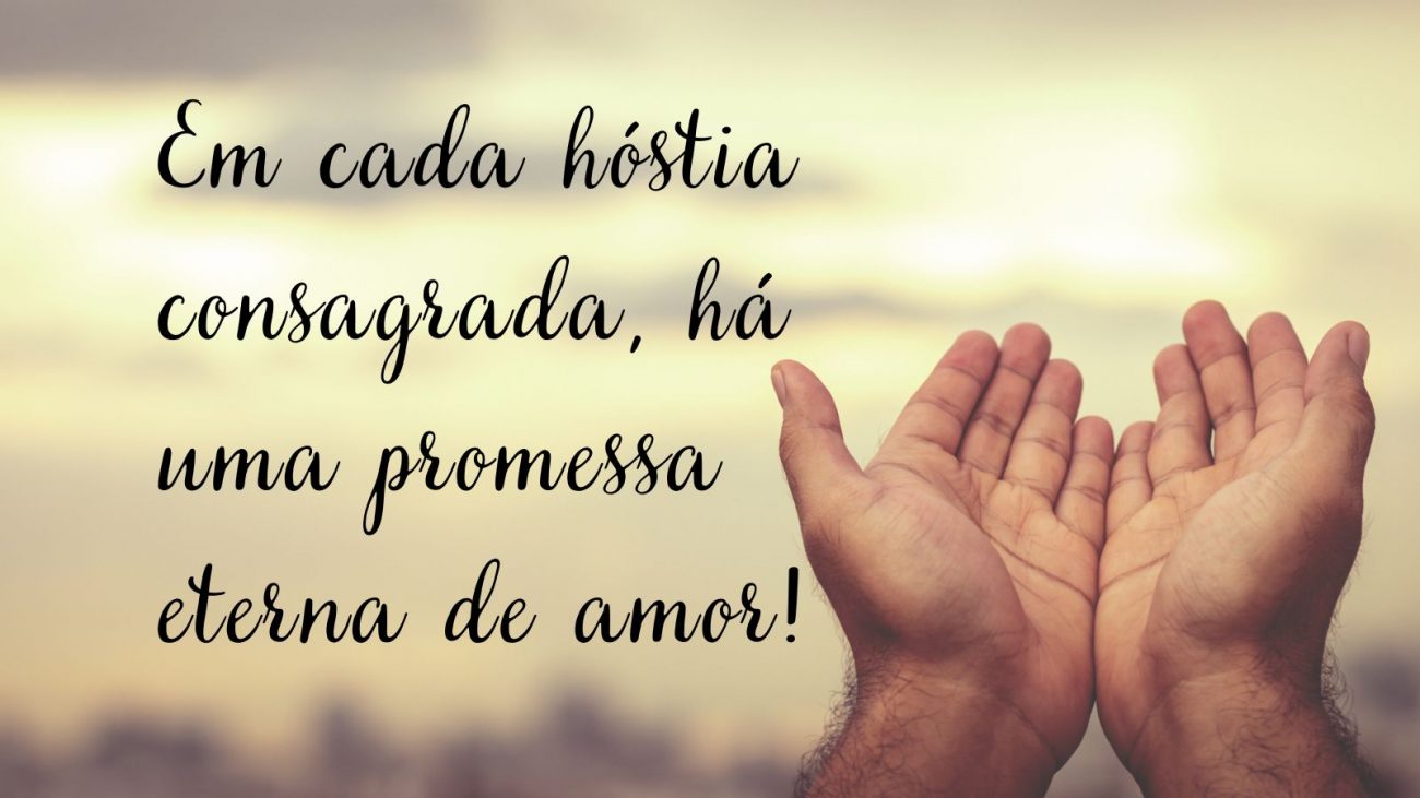 Frases especiais que falam da hóstia e a importância da Eucaristia.  - Canva/ND