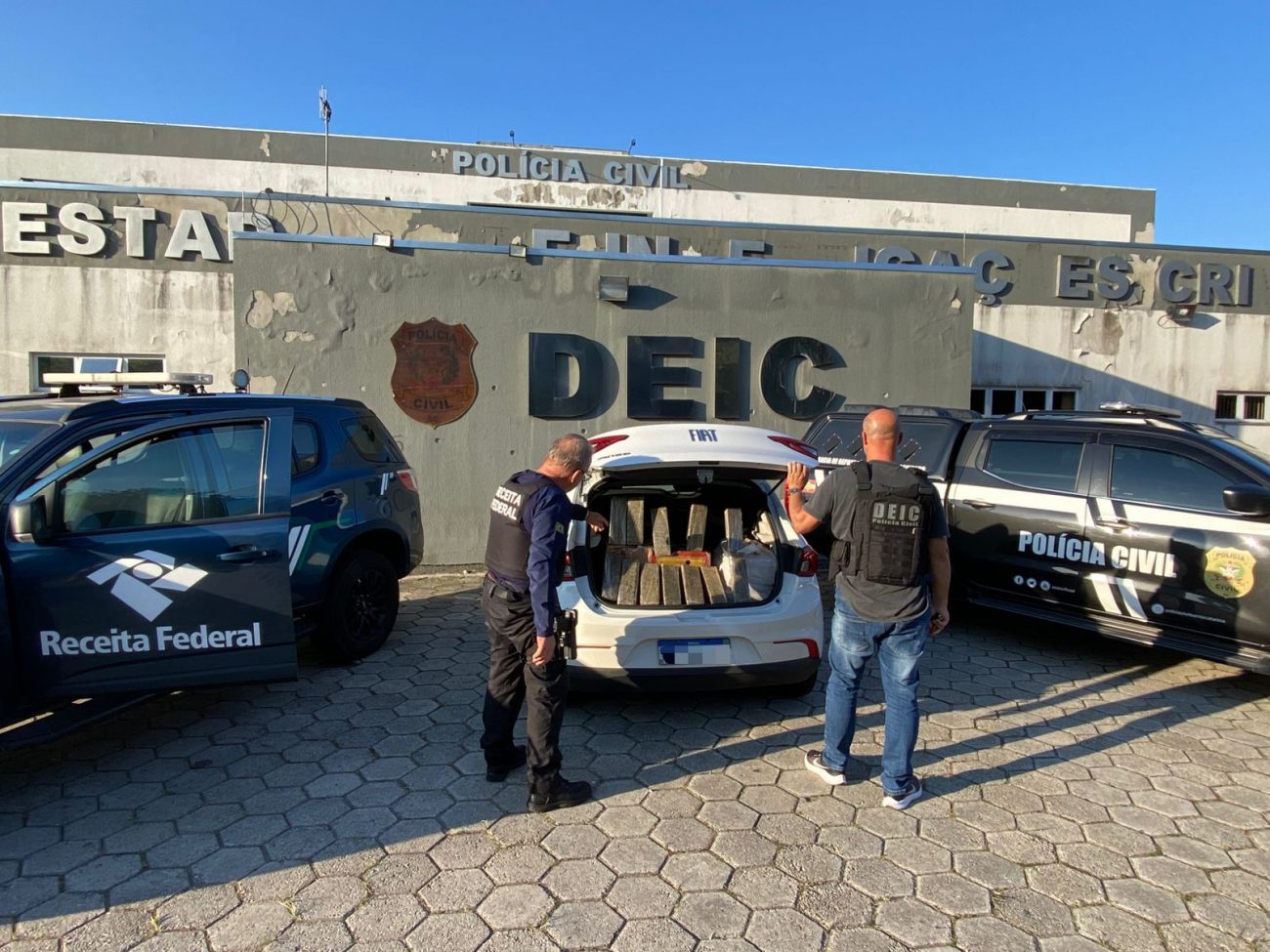 Homem de 31 anos foi preso em flagrante – Foto: Divulga&ccedil;&atilde;o/PCSC/ND