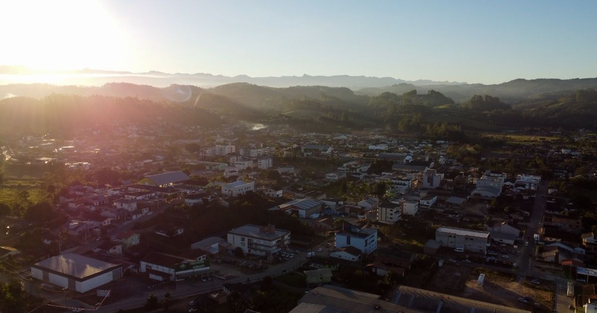 Imagem aérea de Grão-Pará