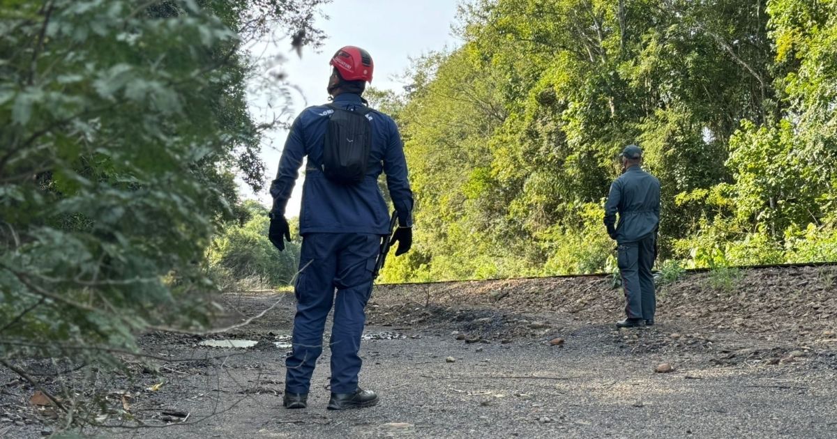 Homem desaparece em SC: bombeiros durante buscas