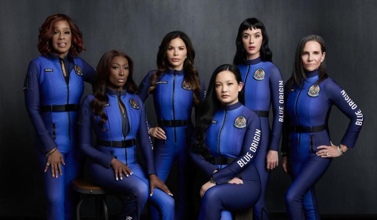 Em abril, ela integrou uma viagem espacial junto a Katy Perry e outras quatro mulheres - Lauren Sánchez/@laurenwsanchez/Instagram