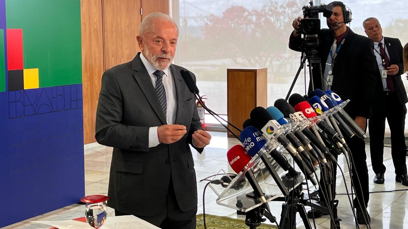 Lula criticou Eduardo Bolsonaro - Foto: Paulo Cesar da Luz/ND Mais