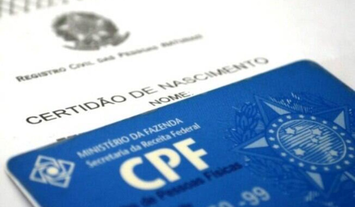 Imagem do documento CPF, par afazer referência a um dos documentos que os interessados no processo seletivo precisam entregar 