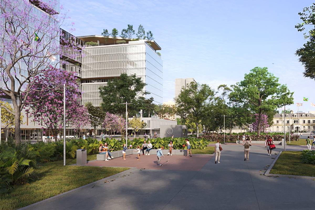 Centro administrativo anunciado por depoimentos por IA