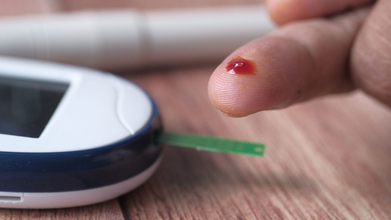 Medição de diabetes
