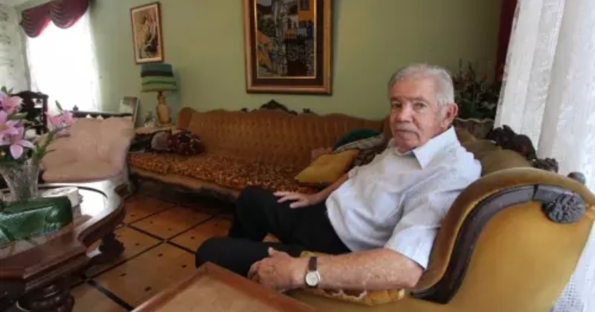 Professor Hamilton aos 80 anos – Foto: Arquivo pessoal/Divulga&ccedil;&atilde;o/ND