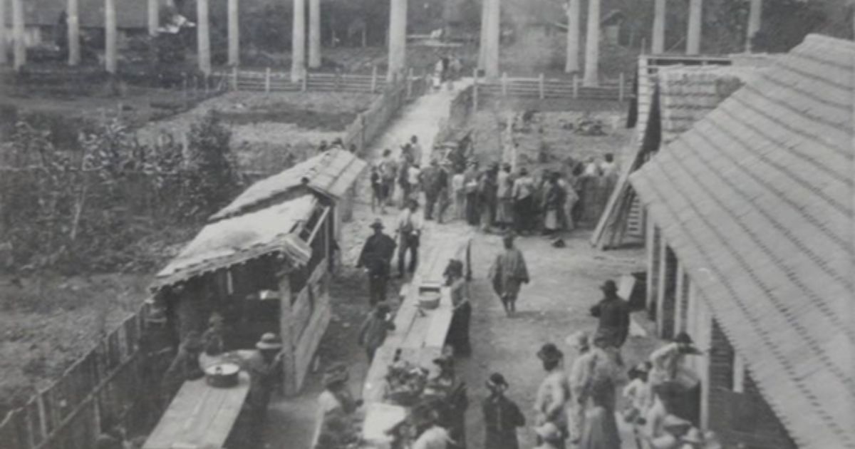 Rua das Palmeiras em 1893 - Divulgação/Arquivo Histórico/ND