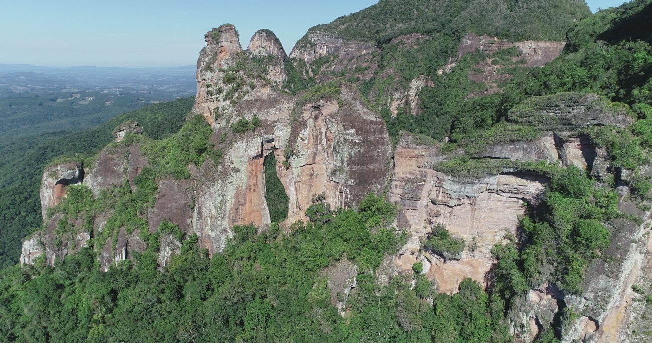 Parque da Serra Furada é outro dos patrimônios naturais de Santa Catarina - Adrio Centeno/IMA/Divulgação
