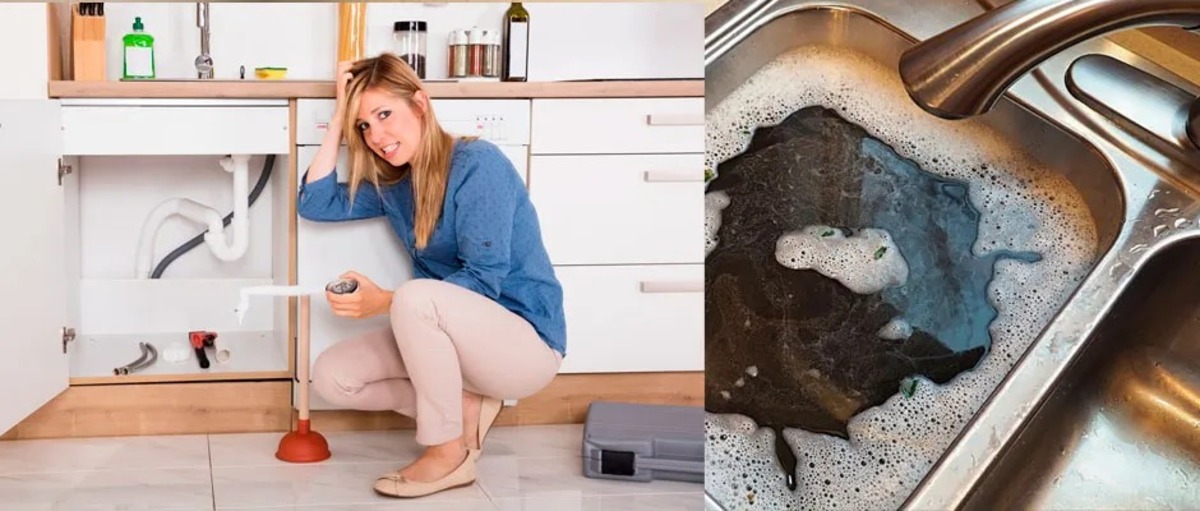 Truque desentope a pia em segundos