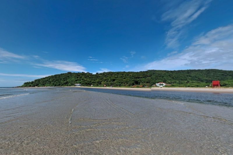 Praia do Forte foi considerada a segunda melhor praia do Brasil - Divulgação/Google Maps/ND