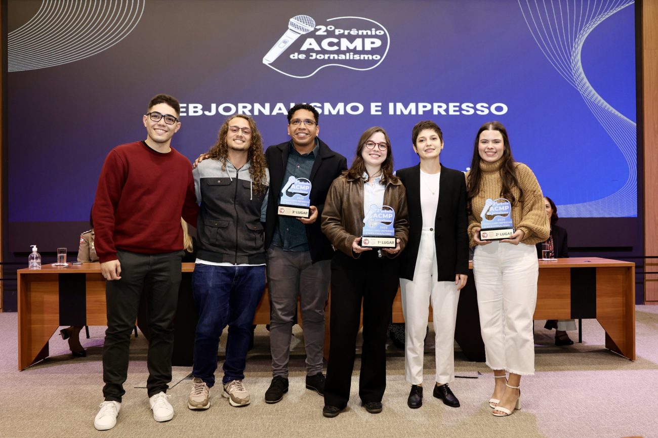 Portal ND Mais conquistou dois prêmios ACMP de Jornalismo na categoria jornalismo impresso e webjornalismo 