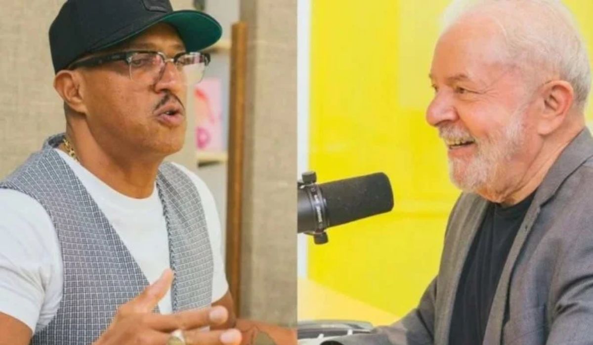 Presidente da República anunciou pacote do governo no podcast ‘Mano a Mano’, comandado pelo músico Mano Brown – Foto: Reprodução/ND