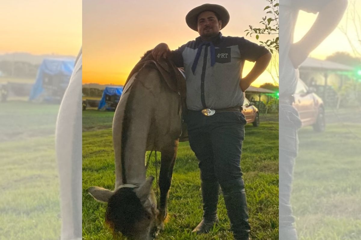 Jonathan morreu ainda no local do acidente. – Foto: Arquivo Pessoal/ND