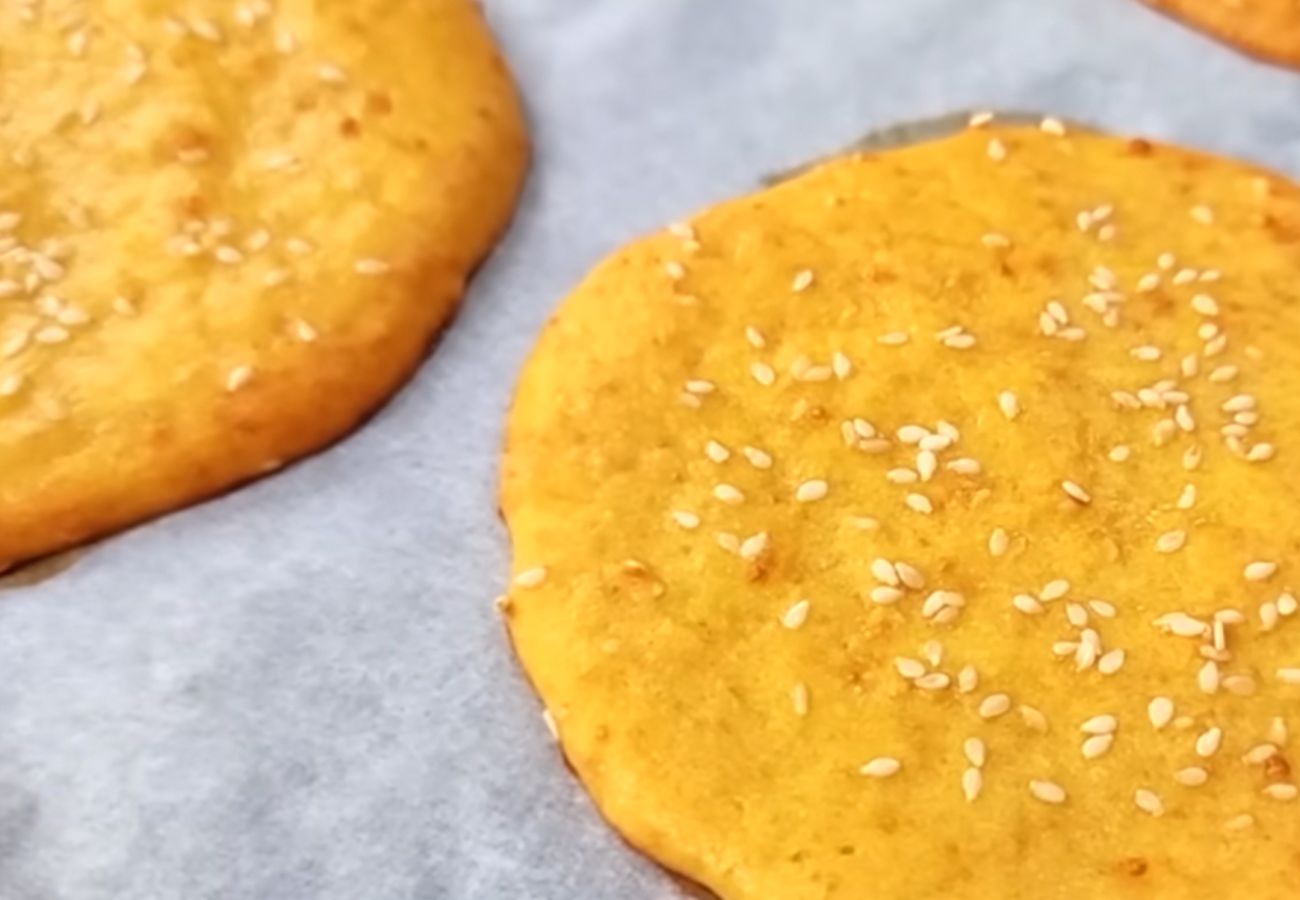 Receita sem trigo: pãozinho na forma 