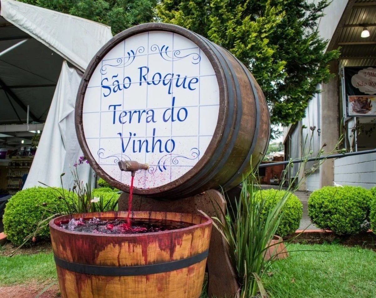 rota do vinho, em São Roque