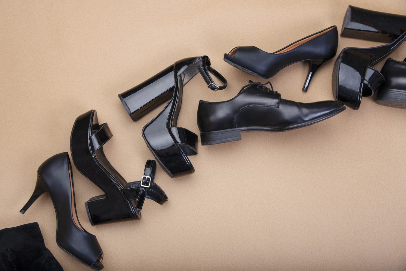 Sapatos geralmente apresentam sons de rangido 