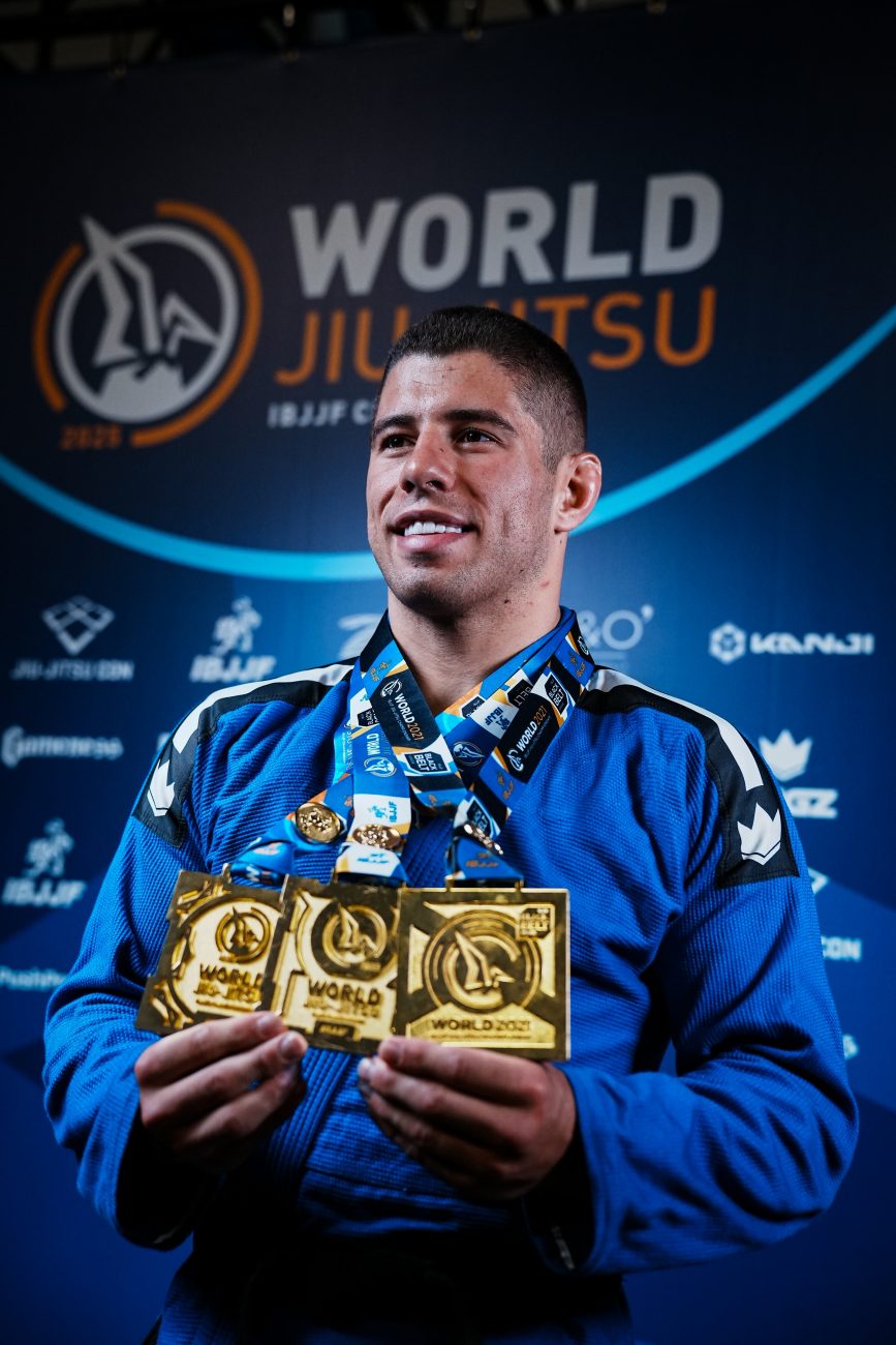 Tainan Dalpra conquistou o tricampeonato mundial de jiu-jitsu 