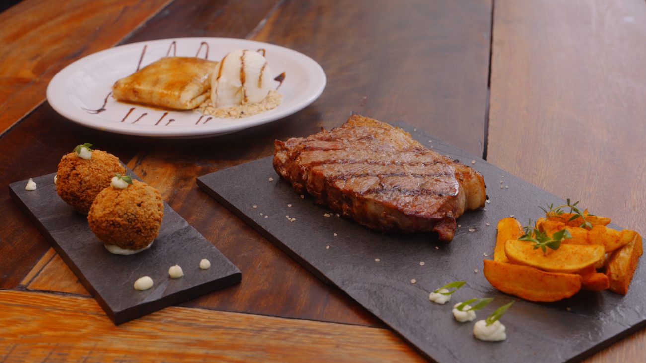Que tal um generoso bife de chorizo? É o Churrasquim no Festival Floripa Gourmet