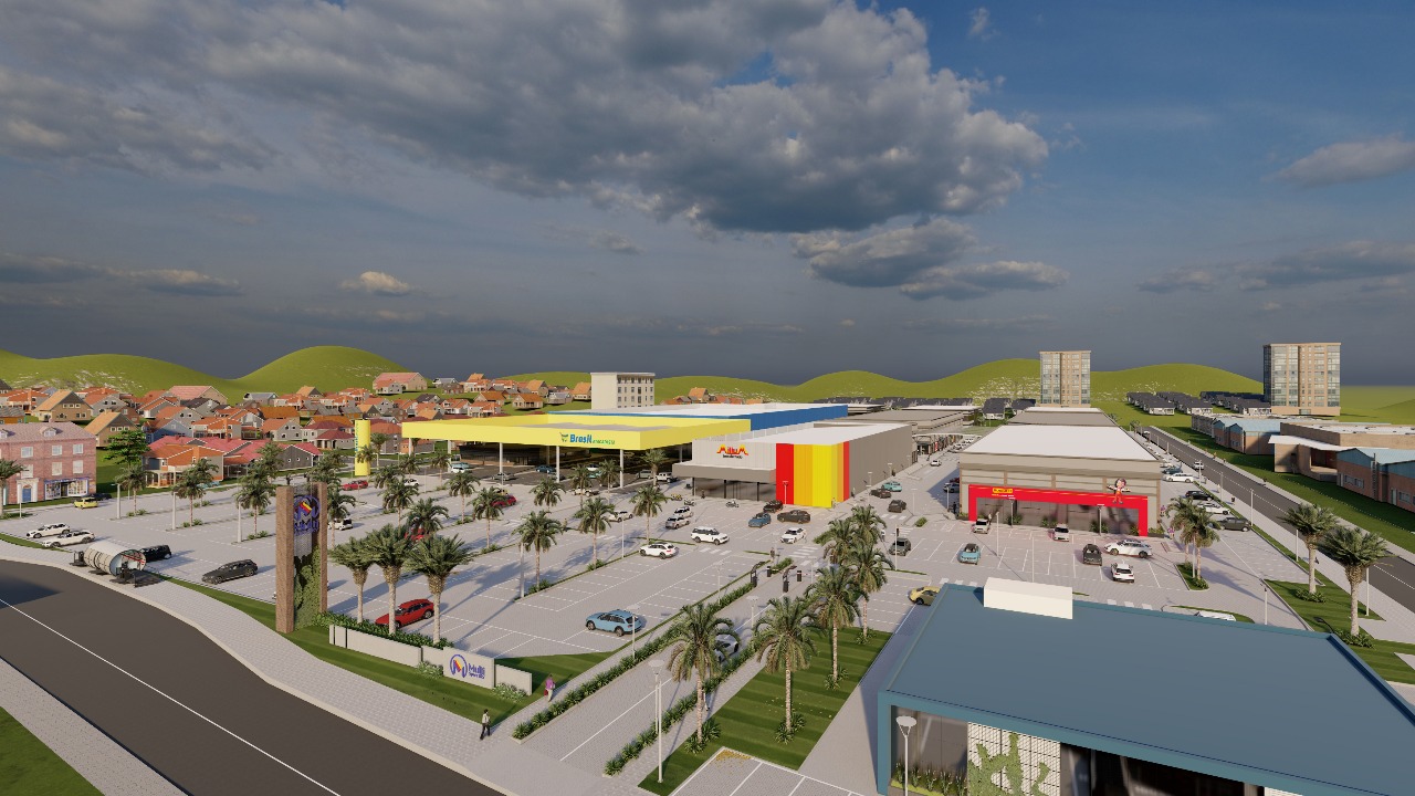 Com mais de 100 lojas, Norte de SC terá novo shopping a céu aberto ainda em 2025 - Divulgação/ND