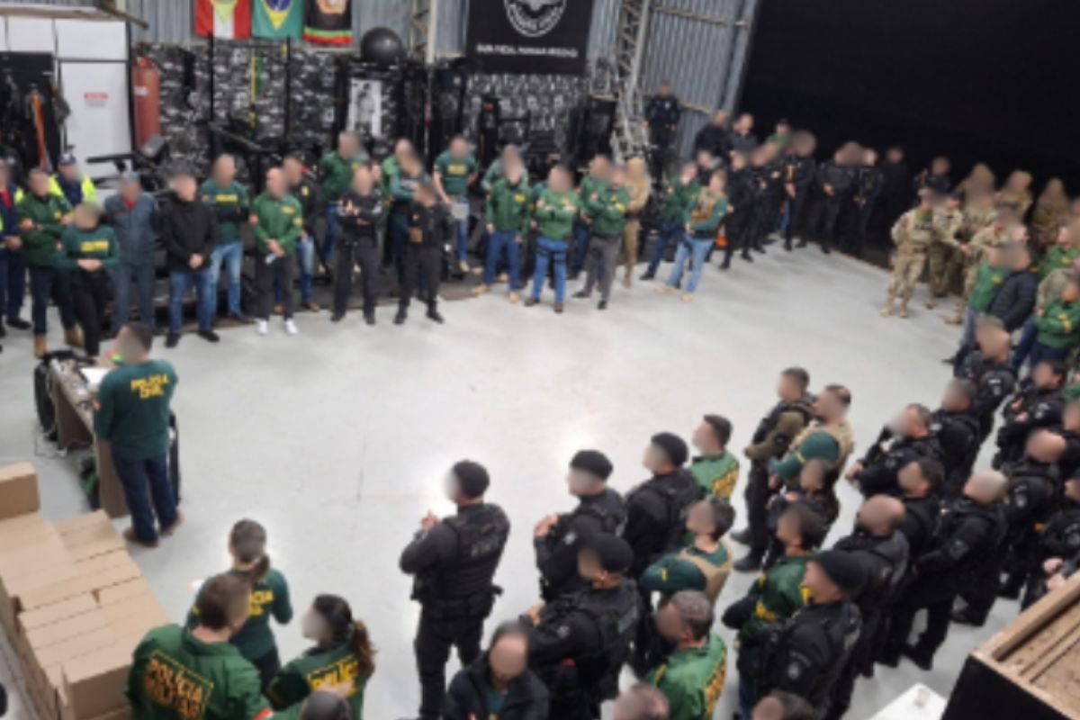 Megaoperação mobilizou agentes na manhã desta quarta-feira (4)