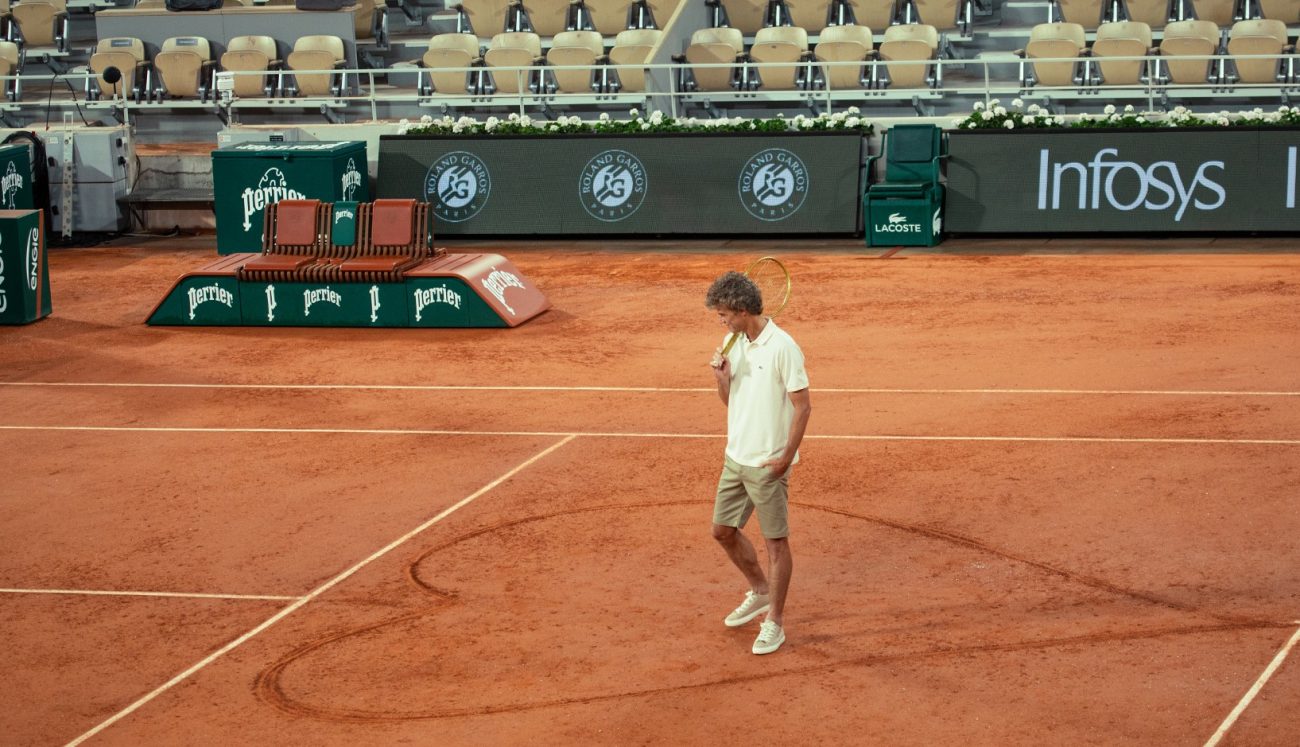 Tricampeão no saibro francês, Guga Kuerten foi o único brasileiro a ganhar o campeonato - Divulgação/ND