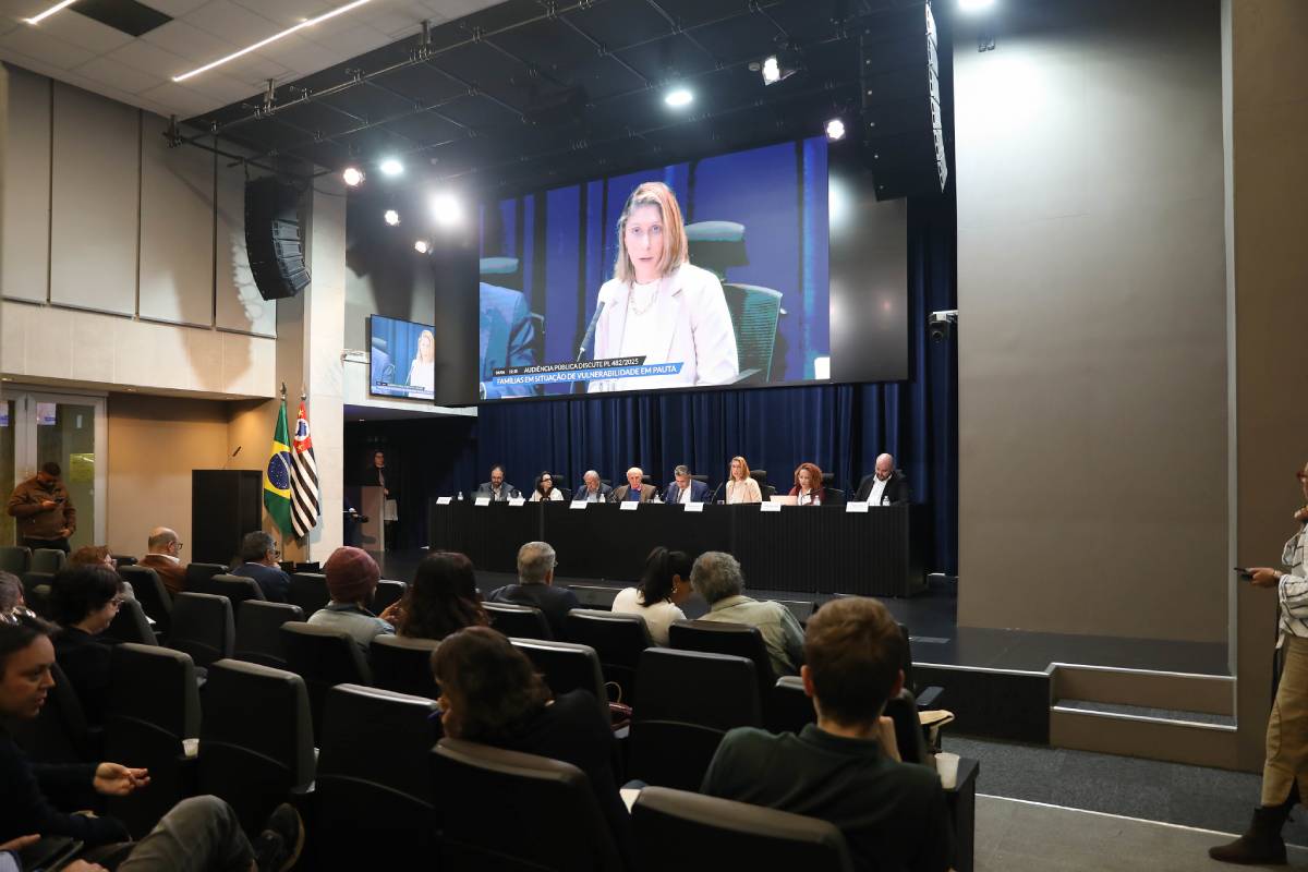 Assembleia Legislativa sediou audi&ecirc;ncia p&uacute;blica sobre o SuperA&ccedil;&atilde;o SP nesta quarta-feira (4) – Foto: Bruna Sampaio/Alesp/ND
