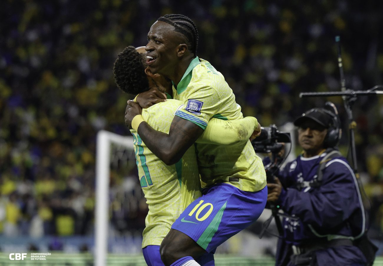 Vini Jr decidiu para a classificação da Seleção Brasileira para a Copa 2026
