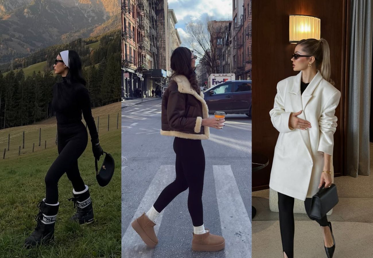 A legging saiu da academia e conquistou espaço nos looks do dia a dia – Foto: Reprodução/Instagram/ND