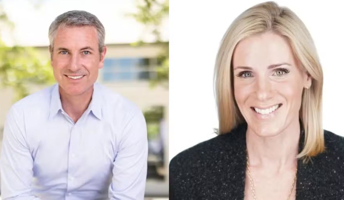 CEO no telão do Coldplay foi identificado como Andy Byron; mulher é Kristin Cabot – Foto: Reprodução/ND