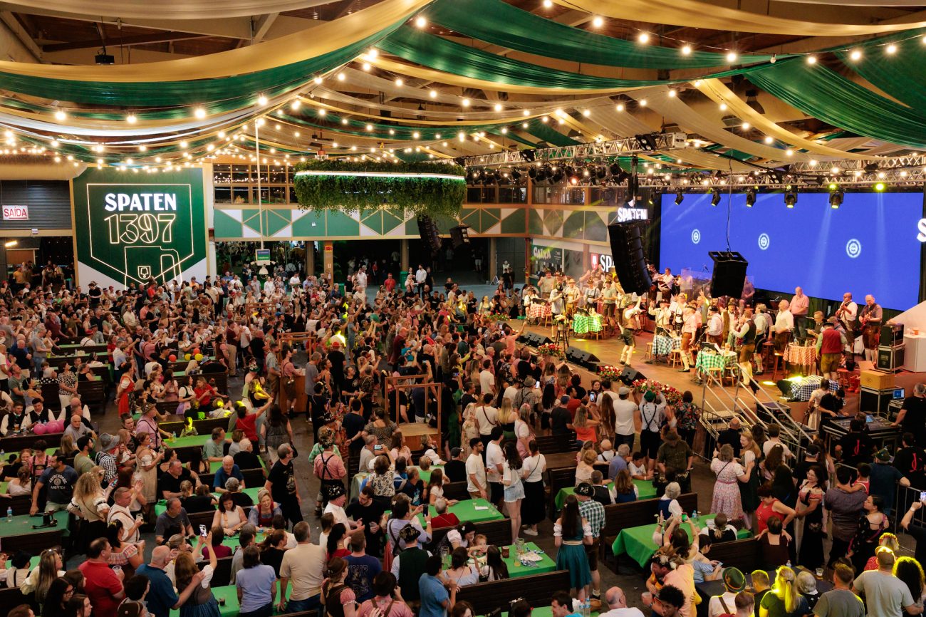 Spaten trará nova cenografia na Oktoberfest 2025. – Foto: Divulgação/DZ Fotografia/ND