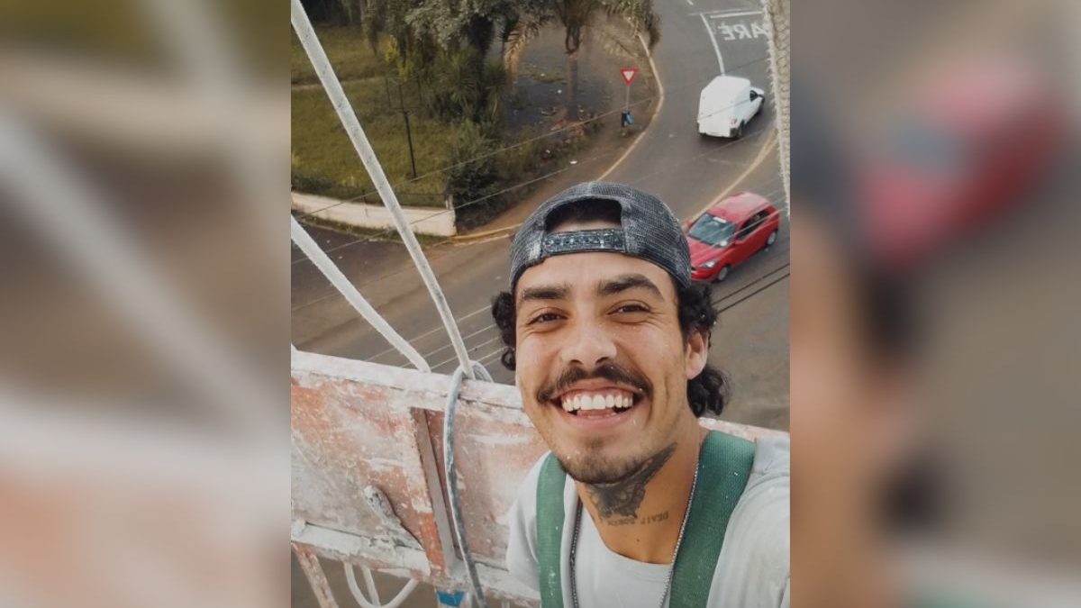 Pintor morre ao cair de prédio em SC; 'Sempre sorrindo'