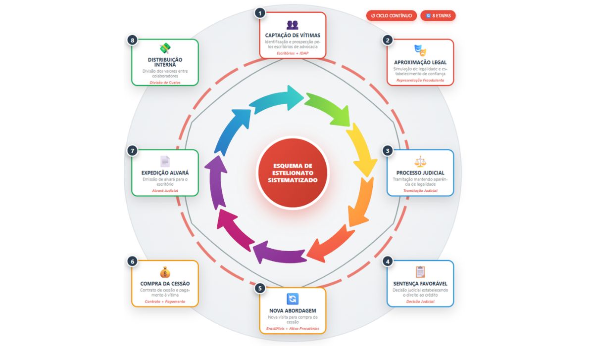 Quadrilha aplicou golpes milionários em aposentados com falsas promessas de créditos judiciais 1 Image 1 of 1
