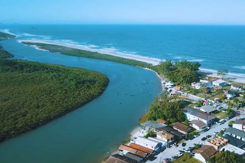 Itapoá, no Litoral de Santa Catarina, tem se destacado cada vez mais como destino turístico - Divulgação/Prefeitura de Itapoá/ND