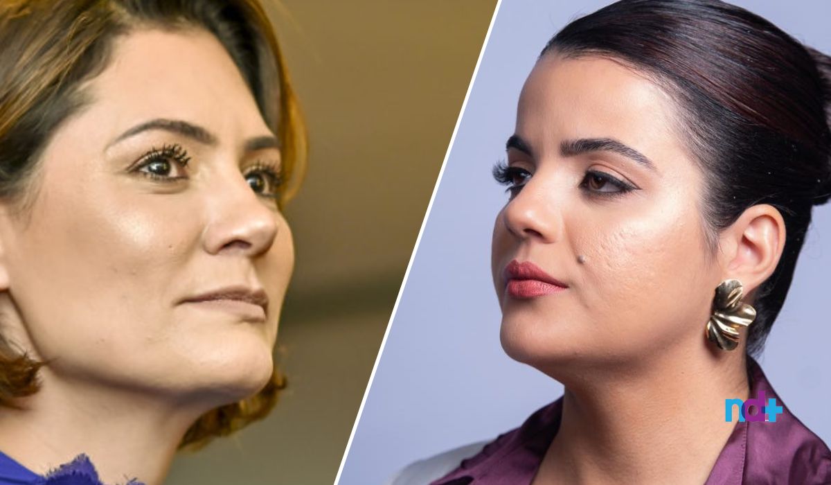 Meta não vai excluir vídeos onde Michelle Bolsonaro é chamada de &#8216;ex-garota de programa&#8217; durante podcast &#8211; Foto: Divulgação/ND