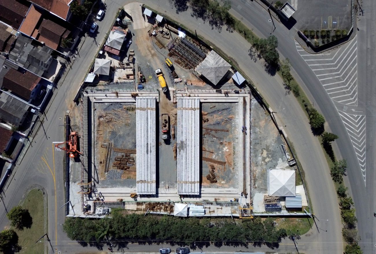 Ponte Joinville chega a 30% das obras - Divulgação/Prefeitura de Joinville/ND