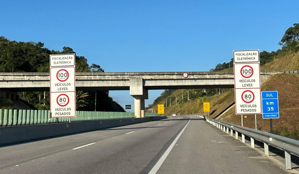 Atenção, motoristas: radares de velocidade entram em operação nas  principais rodovias de SC